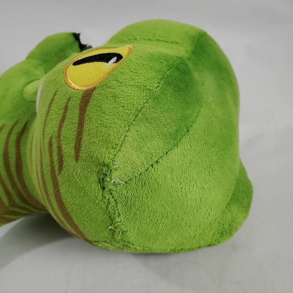 Jurassic Park Dinosaur Velociraptor Plush Toy Factory Green Stuffed Animal 9" - Picture 4 of 11